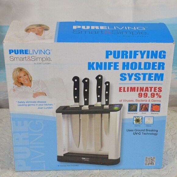 Purifying Knife Holder System Pure Living Smart&Simple - New in Box - Picture 9 of 9